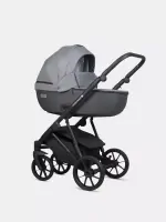 var-Коляска 2 в 1 Riko Basic Montana X Plus Graphite Арт 40