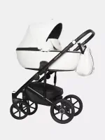 var-Коляска 2 в 1 Riko Basic Ozon белый Арт 07