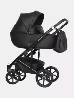 var-Коляска 2 в 1 Riko Basic Ozon черный Арт 06