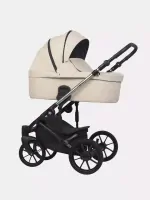 var-Коляска 2 в 1 Riko Nano Thermo Ecco Ivory beige Арт 03
