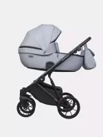 var-Коляска 3 в 1 Riko Basic Montana Ecco Grey Арт 23