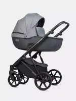 var-Коляска 3 в 1 Riko Basic Montana Plus Graphite Арт 40