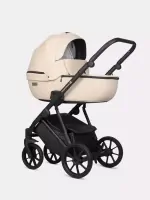var-Коляска 3 в 1 Riko Basic Montana X Ecco Ivory beige Арт 15
