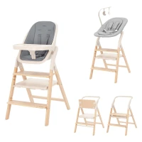 var-Стульчик для кормления CARRELLO Ergo CRL-16701 4 в 1 Carbon Grey