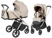 var-Коляска 2 в 1 CARRELLO Ultra F Polar Beige Арт 6556