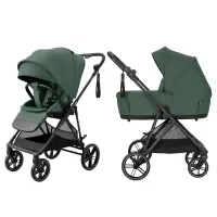 var-Коляска 2 в 1 CARRELLO Extra Malachite Green Арт 6532