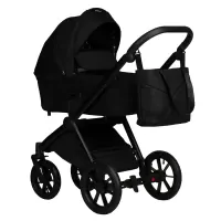 var-Коляска 2в1 Indigo SOLIO черный Арт 06
