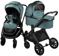 var-Коляска 2 в 1 AmaroBaby Motus Premium Ecco лагуна