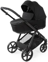 var-Коляска 2 в 1 Adamex Sigma Natura SI-11-CARBON (ЧЕРНЫЙ)