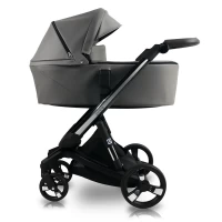 var-Коляска 2 В 1 IBEBE I-Stop Leather Grey Black