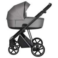 var-Коляска 2 В 1 ROAN Sol Lux Nikiel Cloud Grey