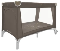 var-Манеж детский BABY TILLY Rio с рисунком Chocolate Brown Арт T-1011